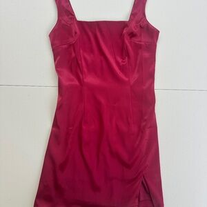 More to Come Red/ Burgundy Dress